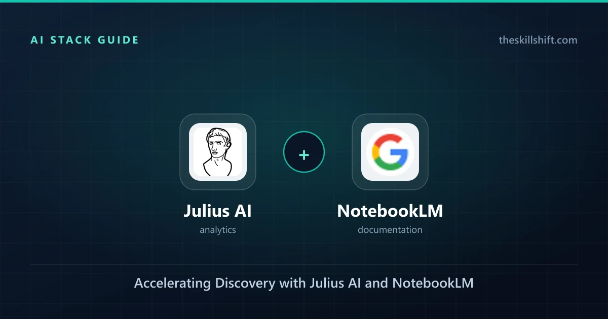 The 2026 AI Stack for Medical Research: Accelerating Discovery with Julius AI and NotebookLM