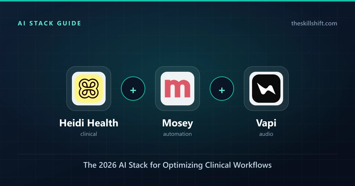 The 2026 AI Stack for Optimizing Clinical Workflows: Heidi Health Pro, Mosey, and Vapi