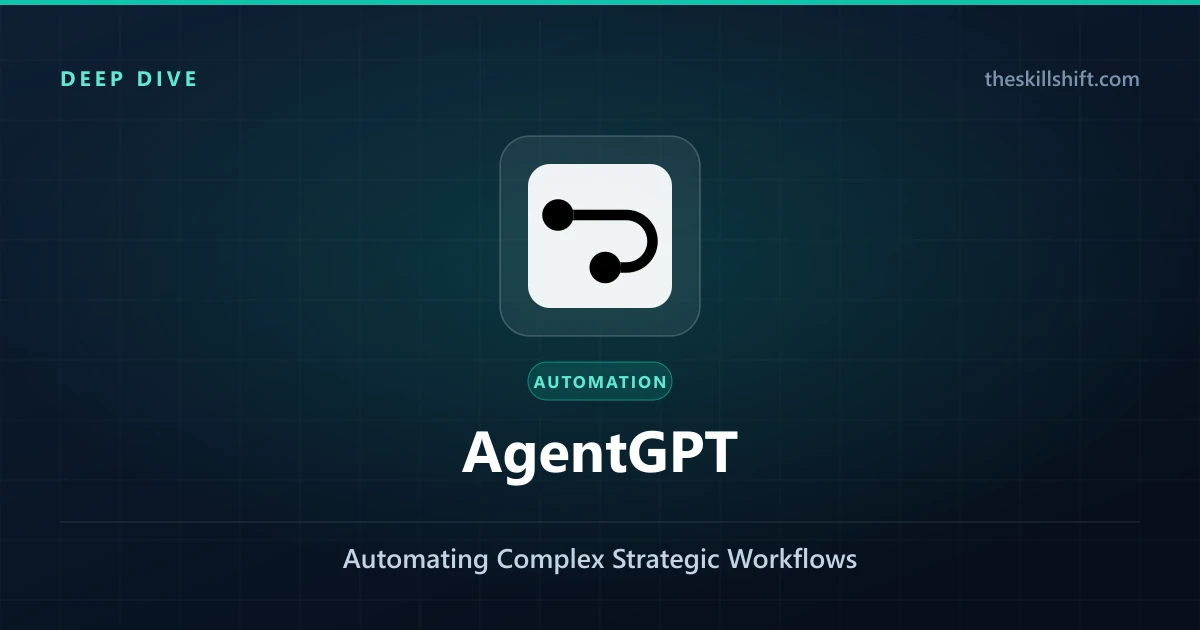 AgentGPT for Managers: Automating Complex Strategic Workflows