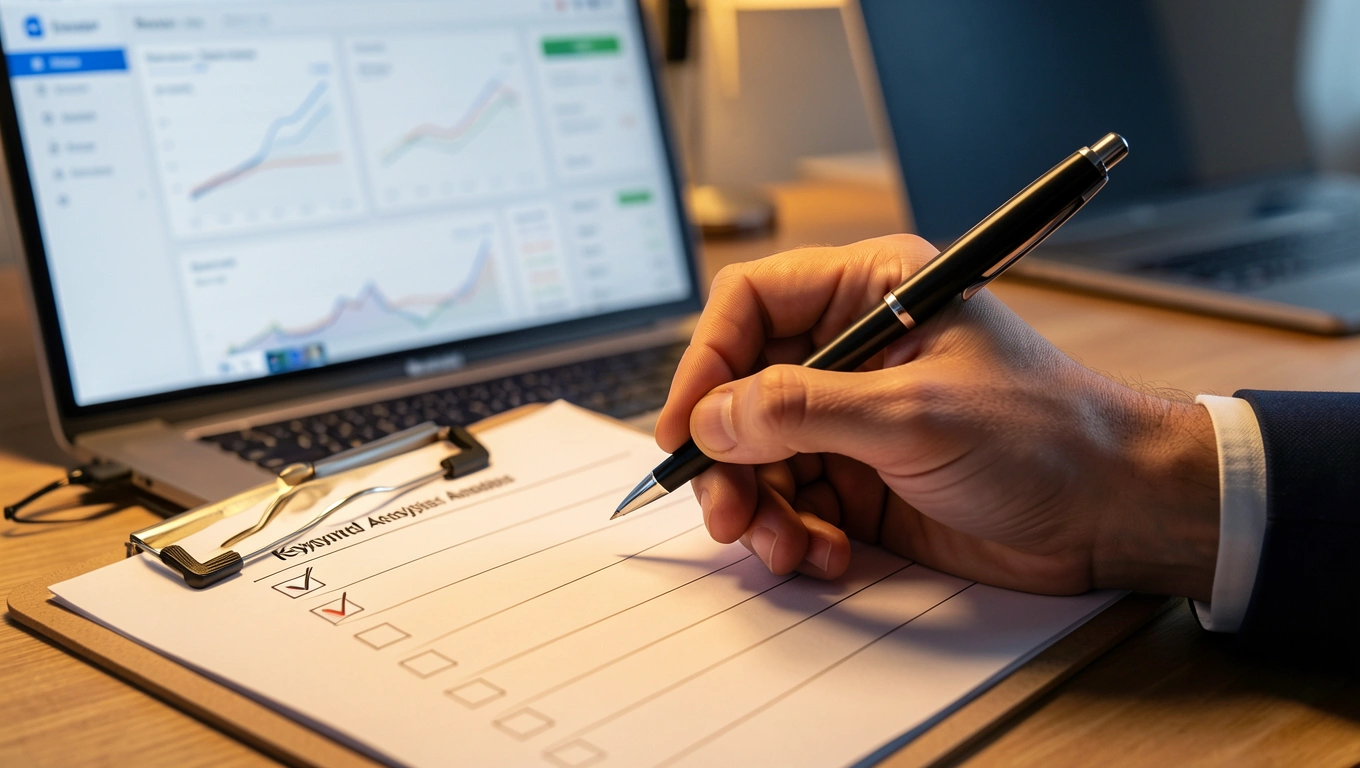Keyword Difficulty Analysis Checklist for Marketing Consulting Firms