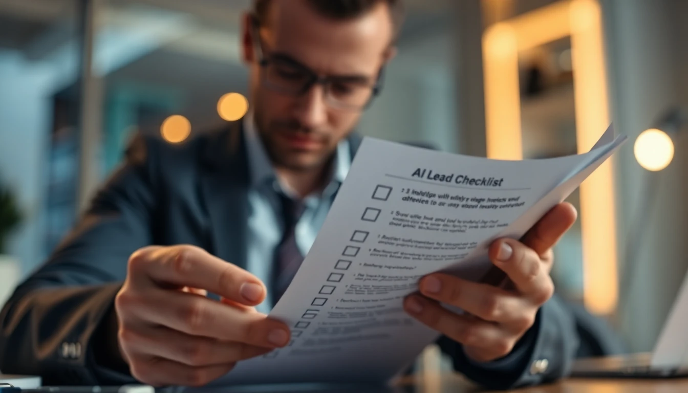 AI Lead Qualification Checklist: Identify High-Value Prospects 2026