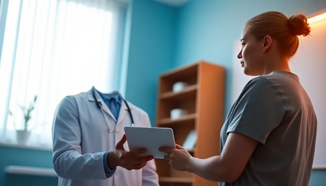 Automating Handoffs with NLP and LLMs illustration for healthcare professionals