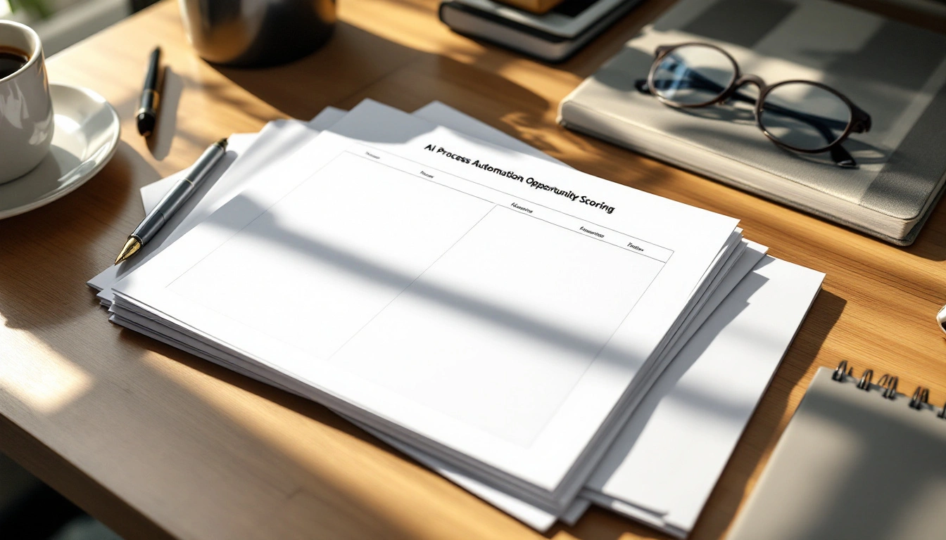 AI Process Automation Opportunity Scoring Template