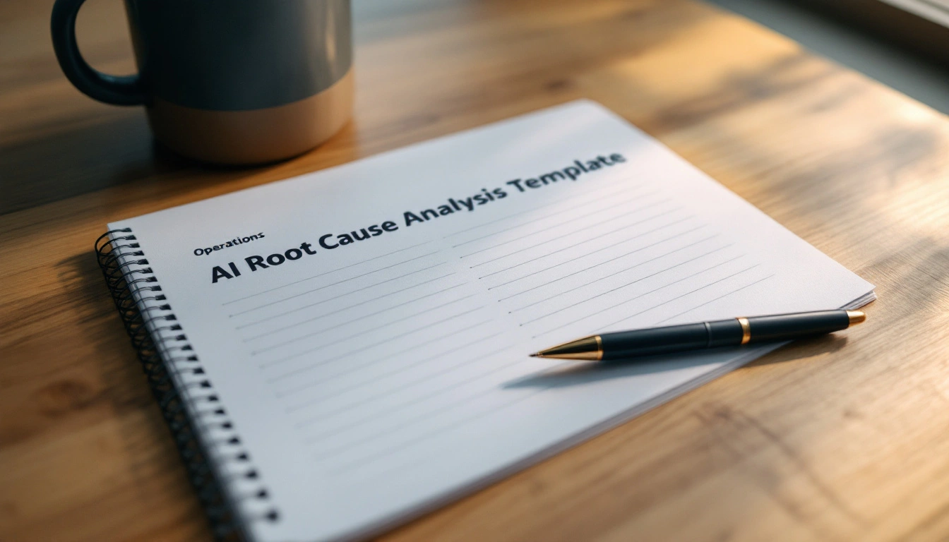 AI Root Cause Analysis Template for Operational Failures