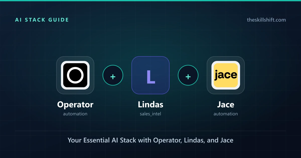 Accelerating Sales Cycles in 2026: Your Essential AI Stack with Operator, Lindas, and Jace