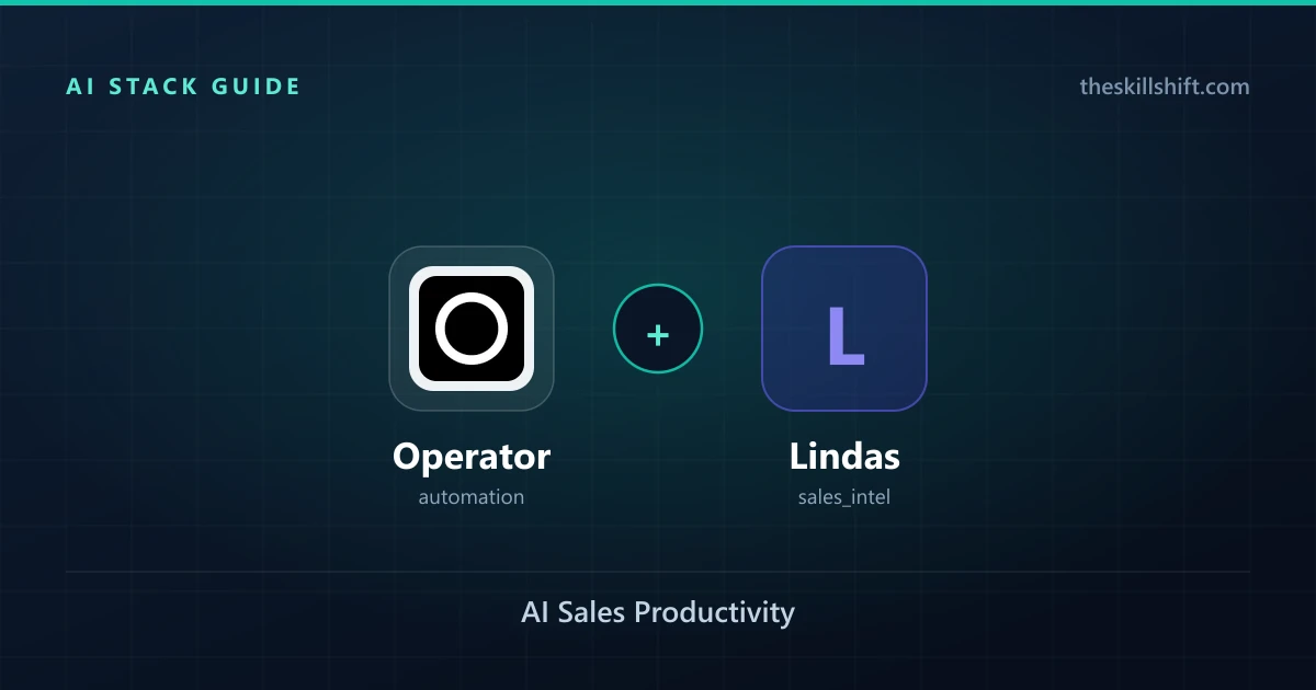 AI Sales Productivity: Operator & Lindas