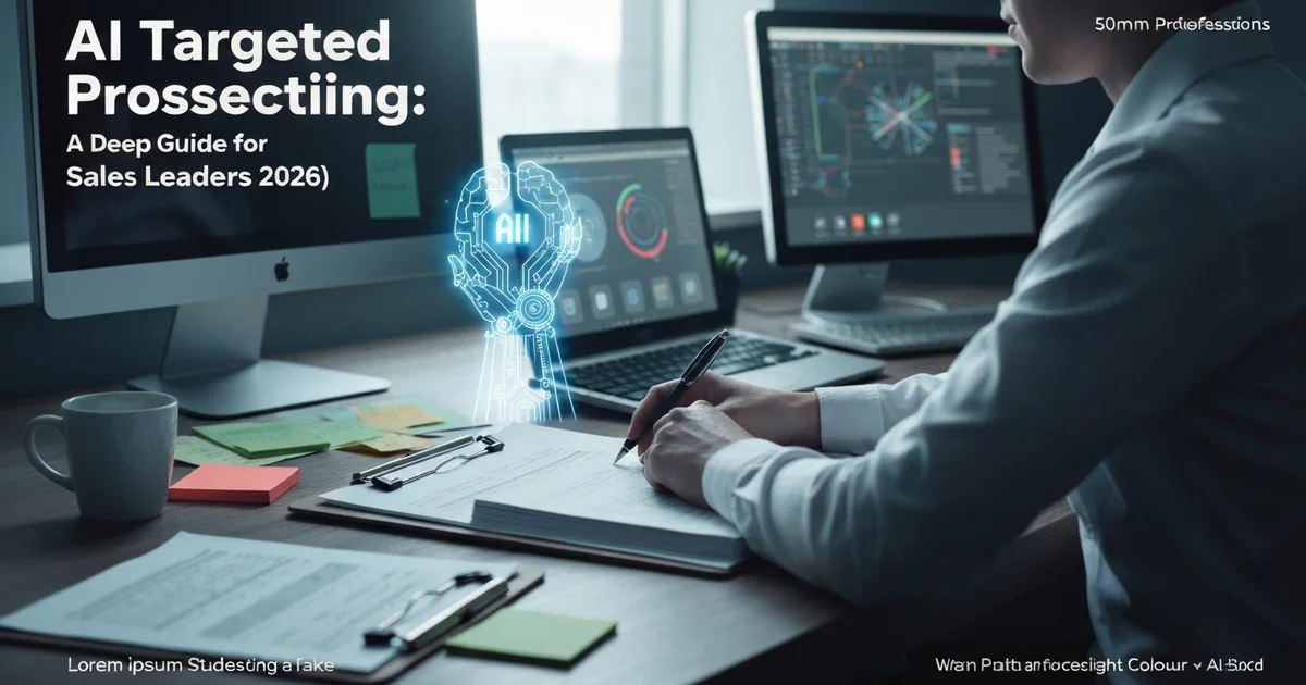 AI Targeted Prospecting: A Deep Guide for Sales Leaders (2026)
