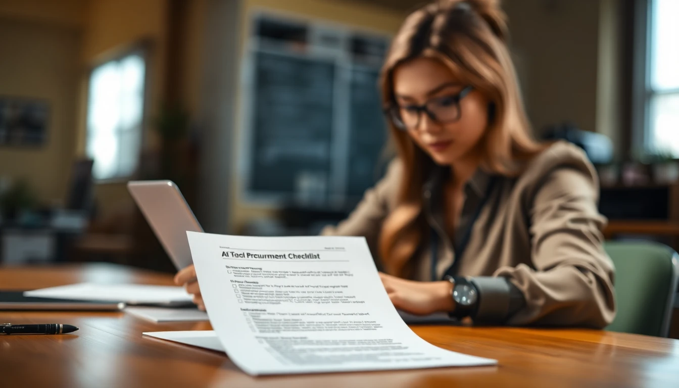 AI Tool Procurement & Vetting Checklist for School Administrators