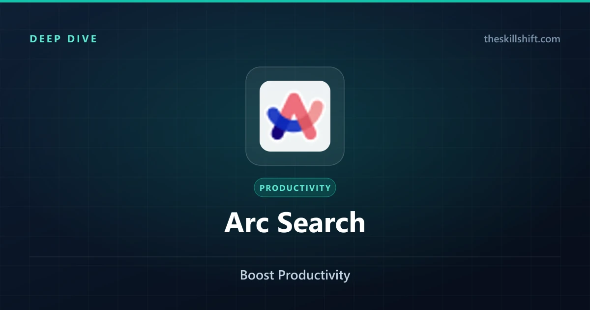 Boost Productivity: Arc Search AI Review