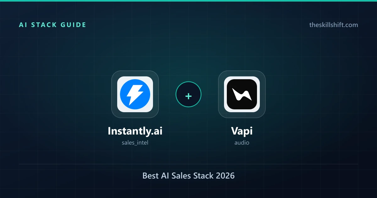 Best AI Sales Stack 2026: Instantly, Instantly.ai, Vapi