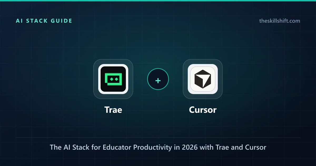 Beyond Grading: The AI Stack for Educator Productivity in 2026 with Trae and Cursor