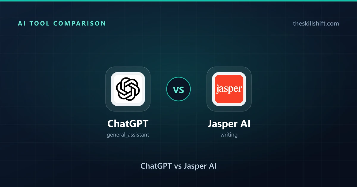 ChatGPT vs Jasper AI: Comparison