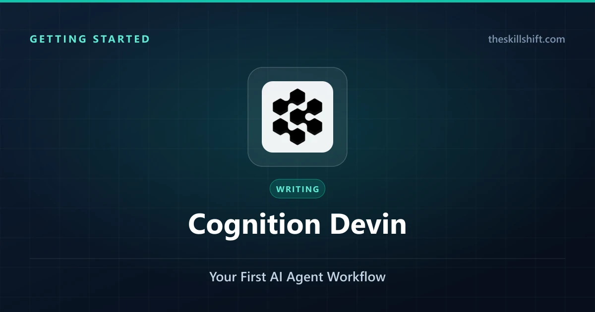 Getting Started with Cognition Devin: Your First AI Agent Workflow