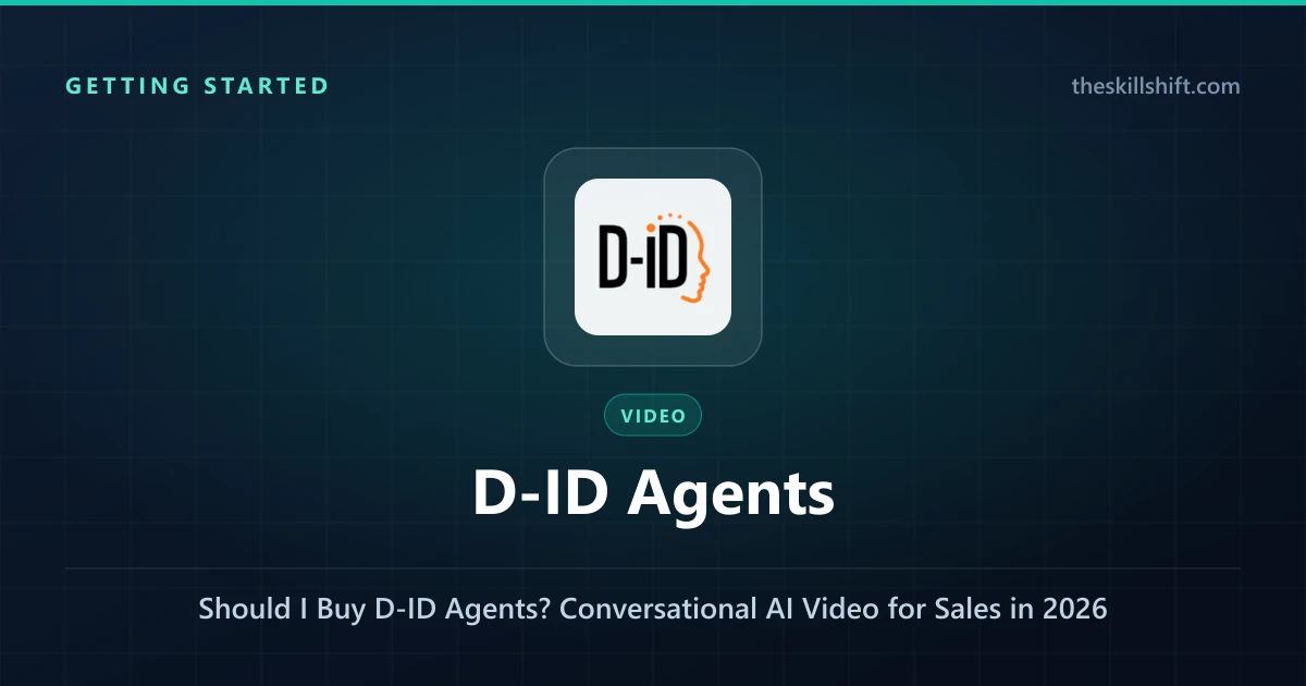 Should I Buy D-ID Agents? Conversational AI Video for Sales in 2026