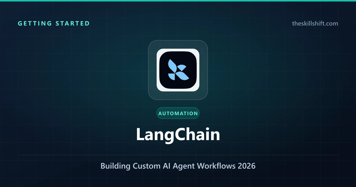 Getting Started with LangChain: Building Custom AI Agent Workflows 2026