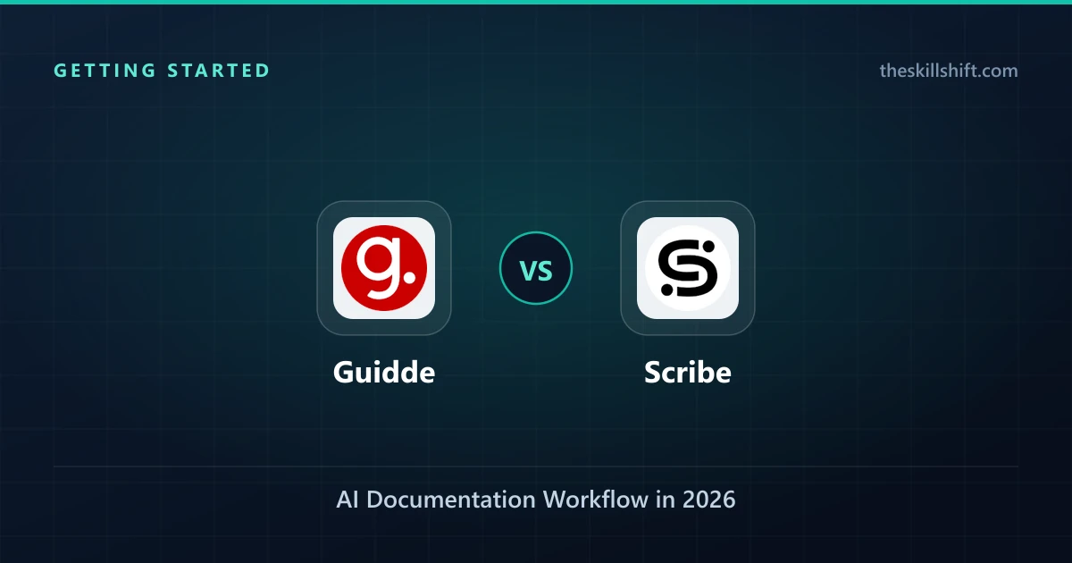 Guidde vs. Scribe: AI Documentation Workflow in 2026