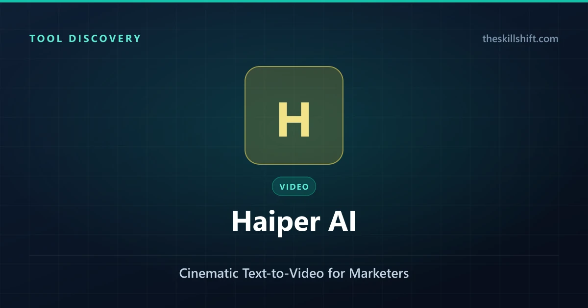 Haiper AI Review 2026: Cinematic Text-to-Video for Marketers