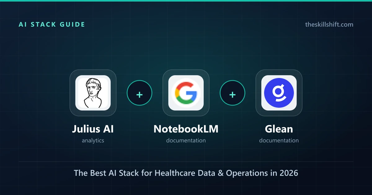 The Best AI Stack for Healthcare Data & Operations in 2026