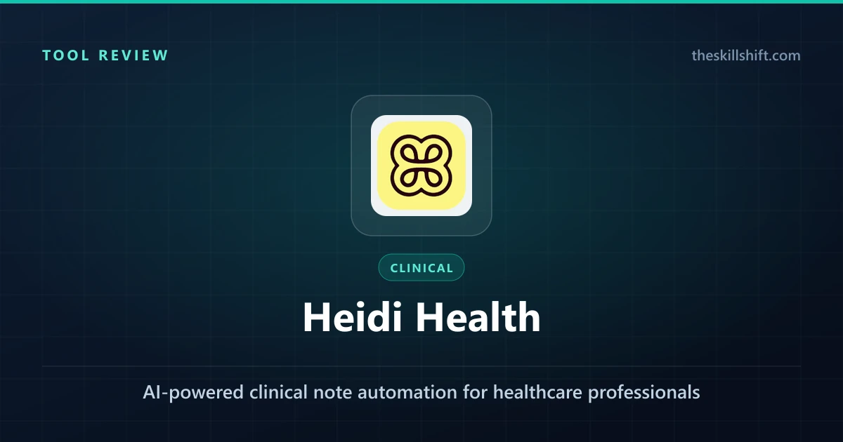 Heidi Health Pro review 2026: AI-powered clinical note automation for healthcare professionals