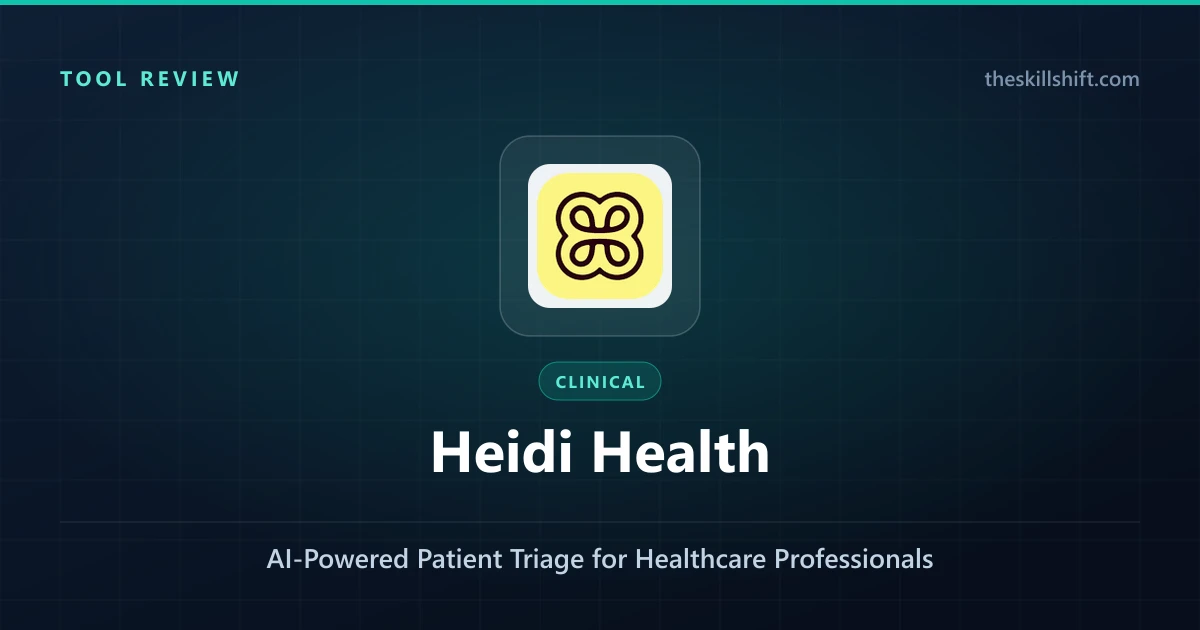 Heidi Health Pro Review 2026: AI-Powered Patient Triage for Healthcare Professionals