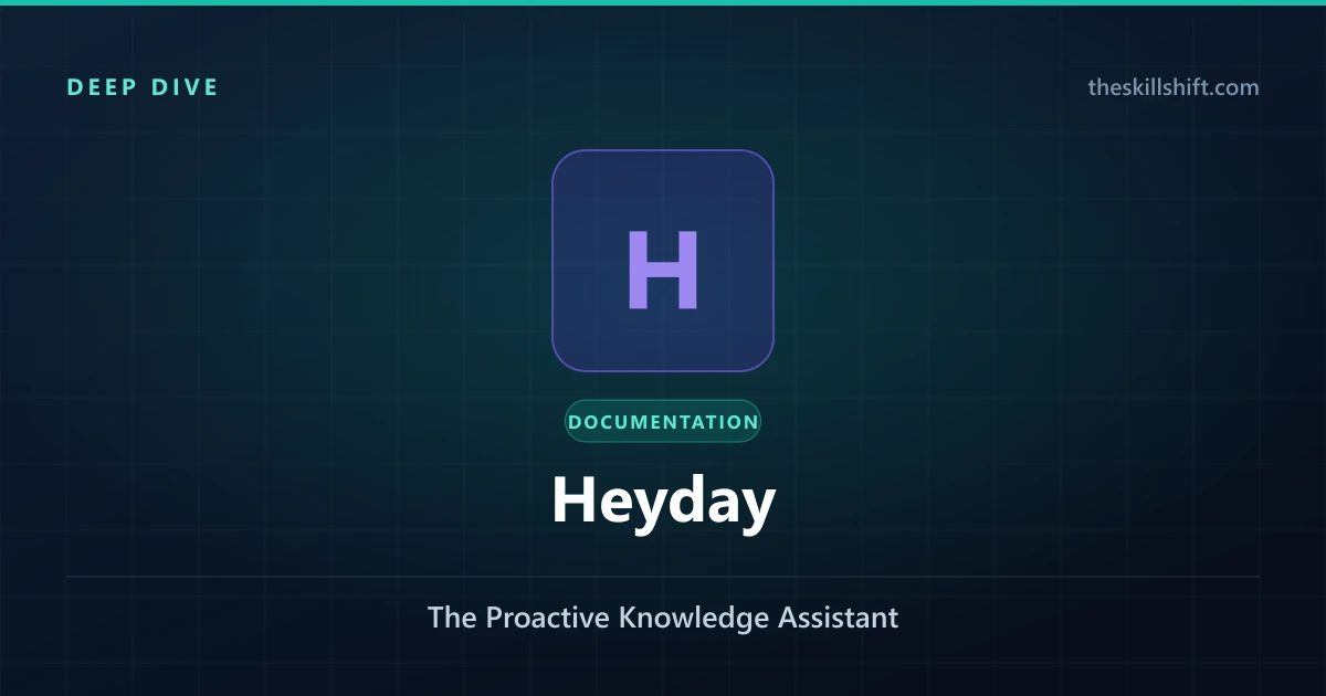 Heyday AI Review 2026: The Proactive Knowledge Assistant