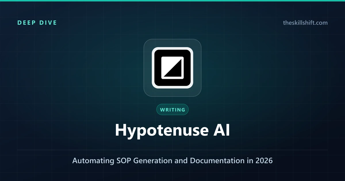 Hypotenuse AI for Operations: Automating SOP Generation and Documentation in 2026