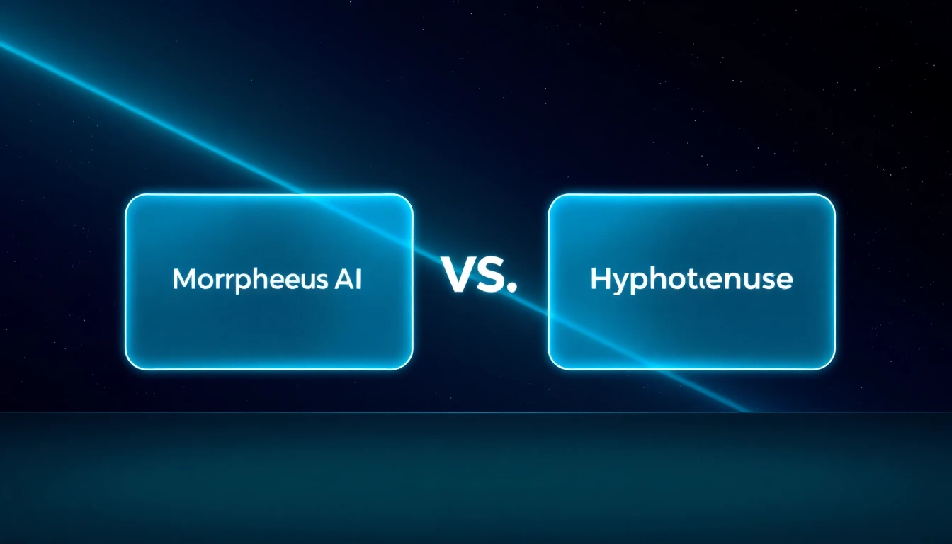 Hypotenuse AI vs. Morpheus AI: Advanced Content Generation for Marketing 2026