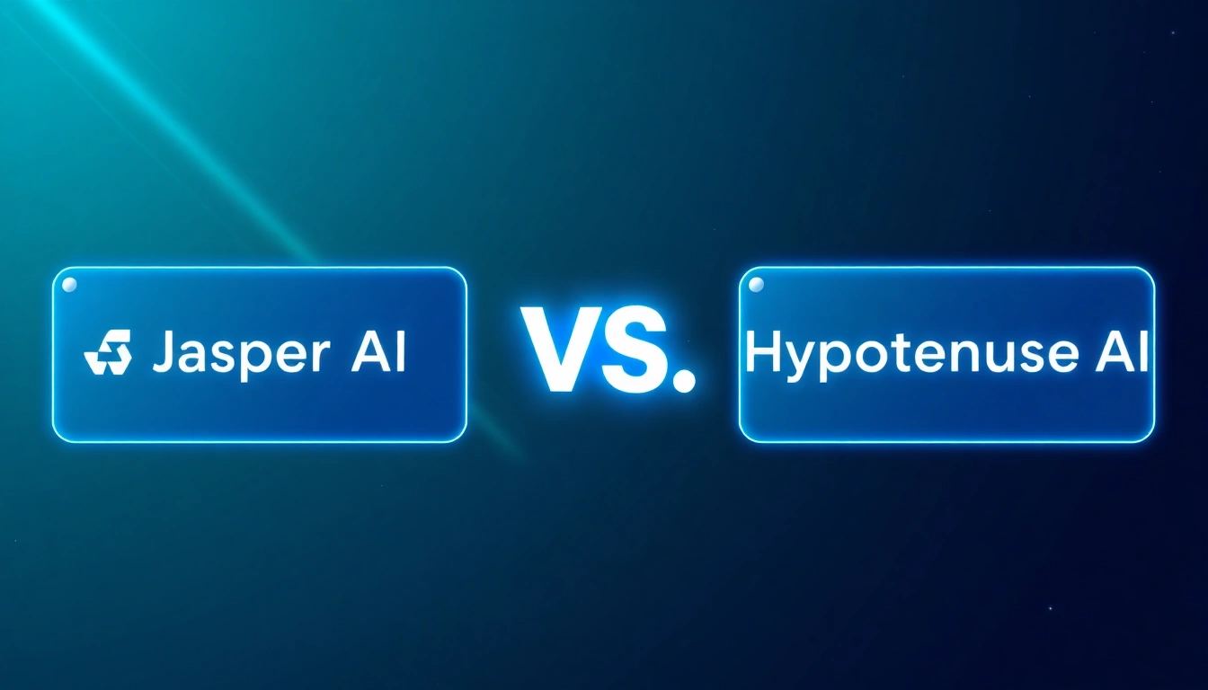 Jasper AI vs Hypotenuse AI: 2026 Generative Writing Review