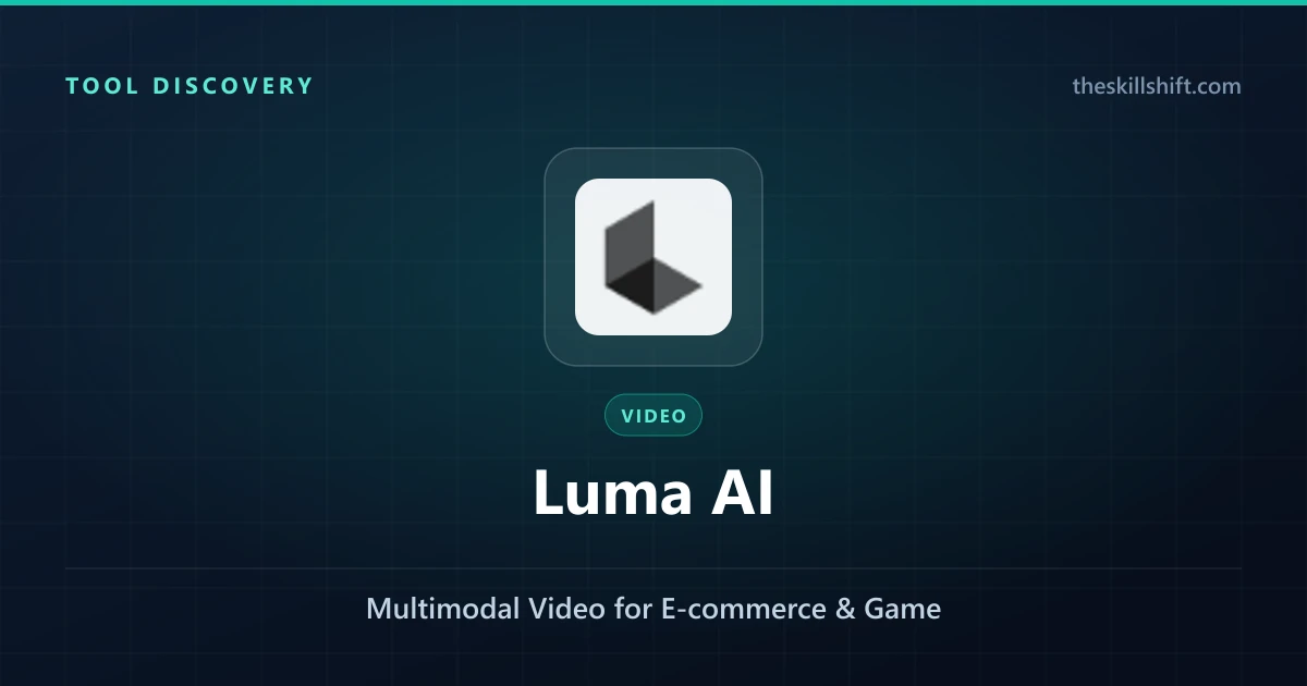 Luma AI Review 2026: Multimodal Video for E-commerce & Game