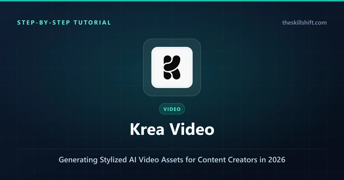 Mastering Krea Video: Generating Stylized AI Video Assets for Content Creators in 2026