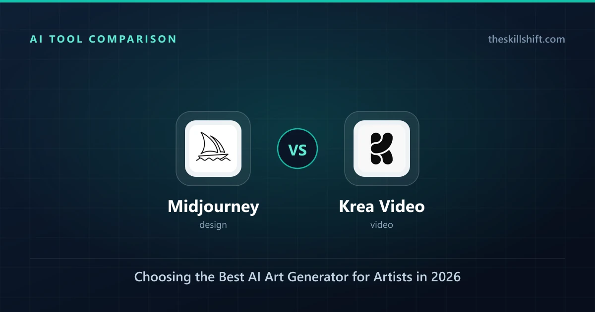 Midjourney v6 vs. Krea Video: Choosing the Best AI Art Generator for Artists in 2026