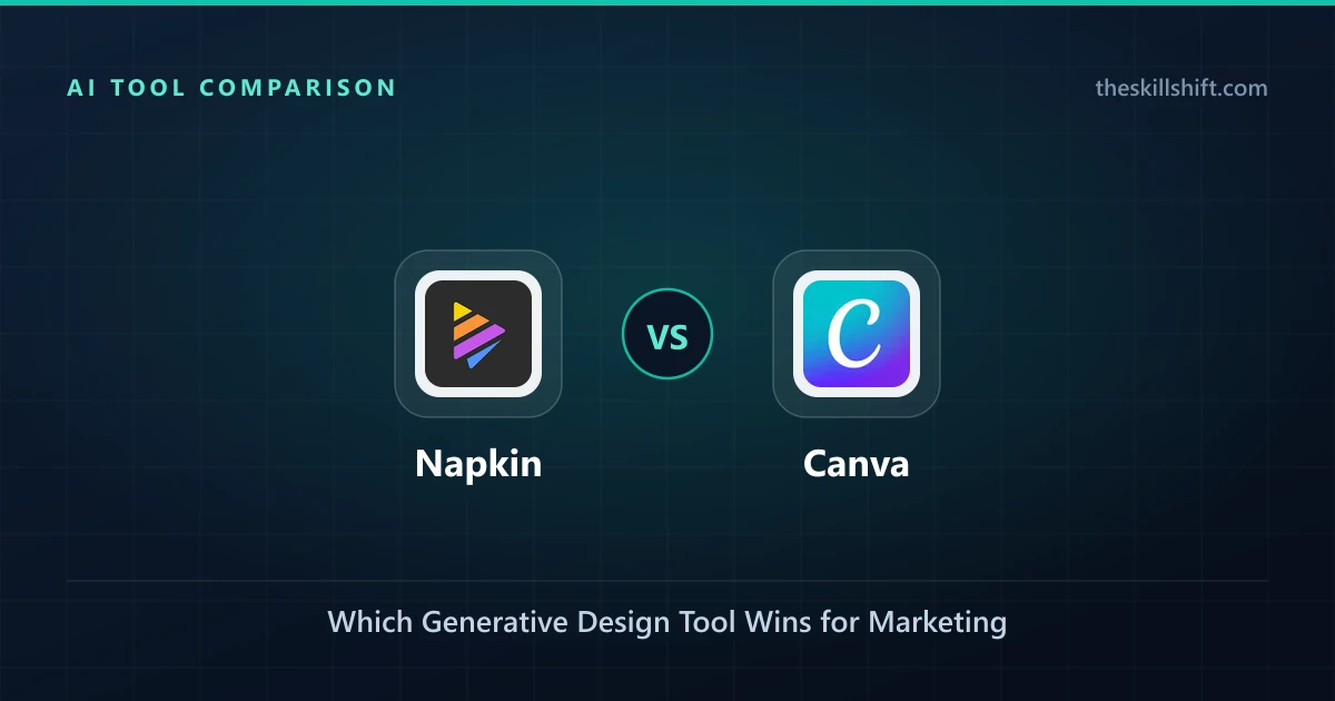 Napkin AI vs Canva: Which Generative Design Tool Wins for Marketing?