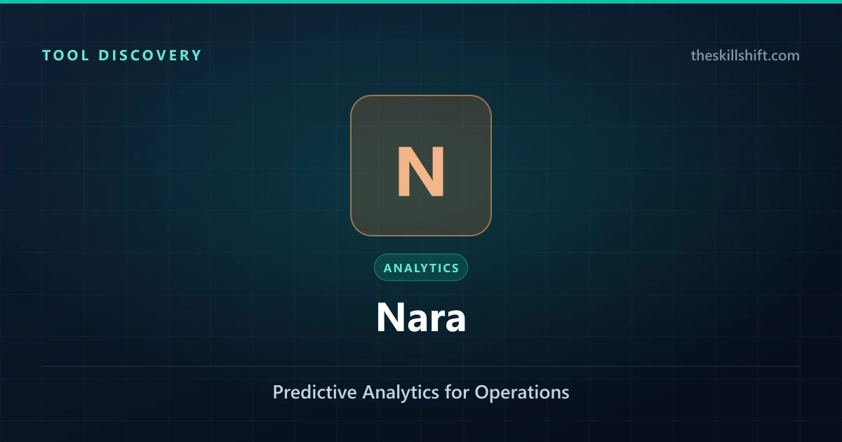 Nara AI Review 2026: Predictive Analytics for Operations