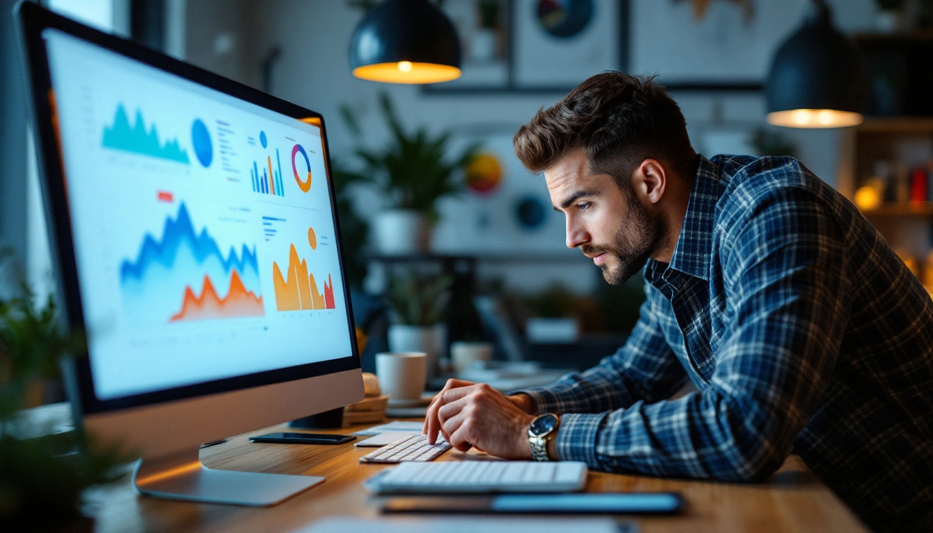 Forecasting Campaign Impact with AI Simulations illustration for marketing professionals