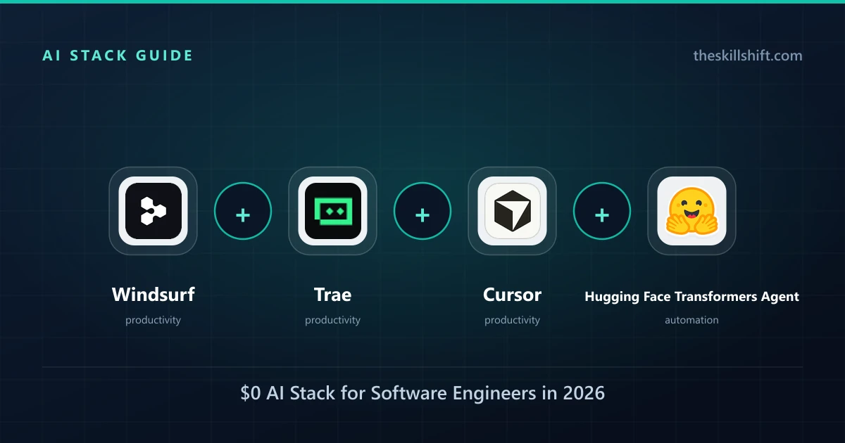 $0 AI Stack for Software Engineers in 2026: Code & Prod